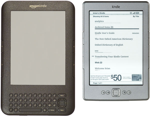 kindle models compared